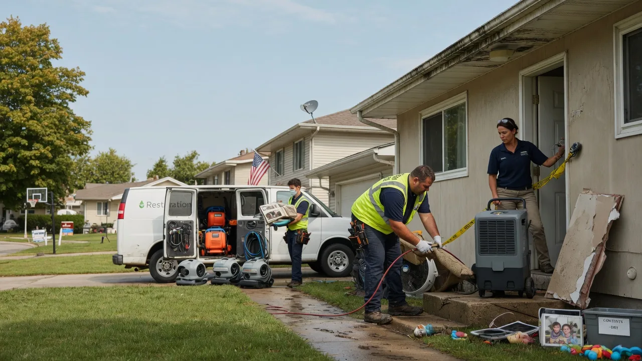 Water Damage Restoration in Almo, KY near me